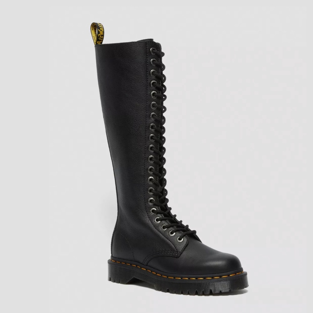 DR. MARTENS 1B60 BEX PISA LEATHER KNEE HIGH BOOTS